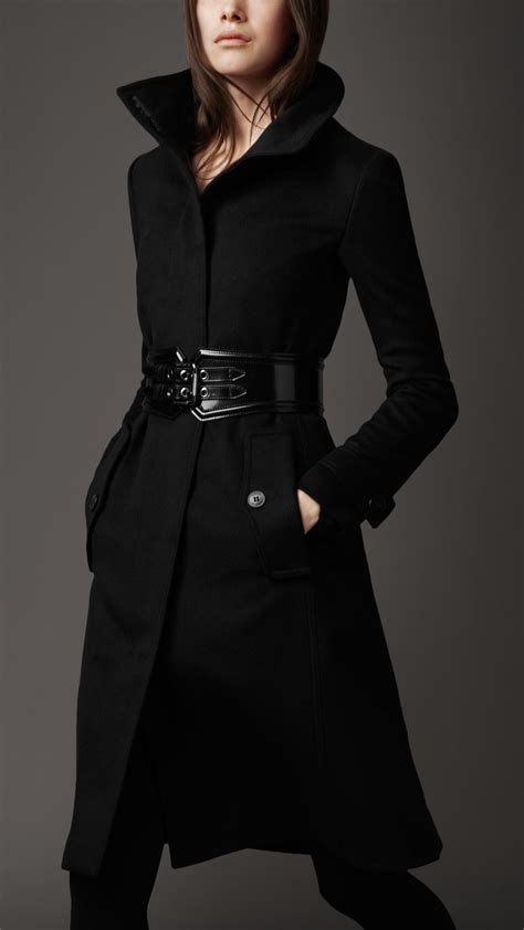 burberry coat not double breasted|burberry cashmere cape coat.